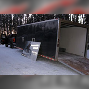 4 Place Enclosed Trailer, Snowmobile, ATV